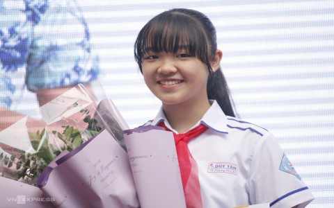 Nữ sinh 13 tuổi giành giải ba quốc tế viết thư UPU